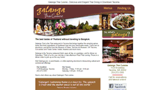 Desktop Screenshot of galangathai.com